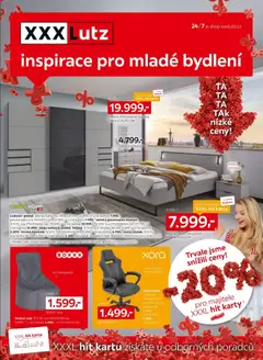 Náhled nabídky: XXXLutz Leták - Inspirace pro mladé bydlení platný od 05.01.2026
