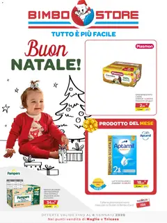 Anteprima dell'opuscolo Volantino Maglie e Tricase dal negozio Bimbo store valido da 04/12/2025
