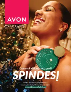 AVON parduotuvės leidinio Black Friday galiojančio nuo 2025.11.01 peržiūra
