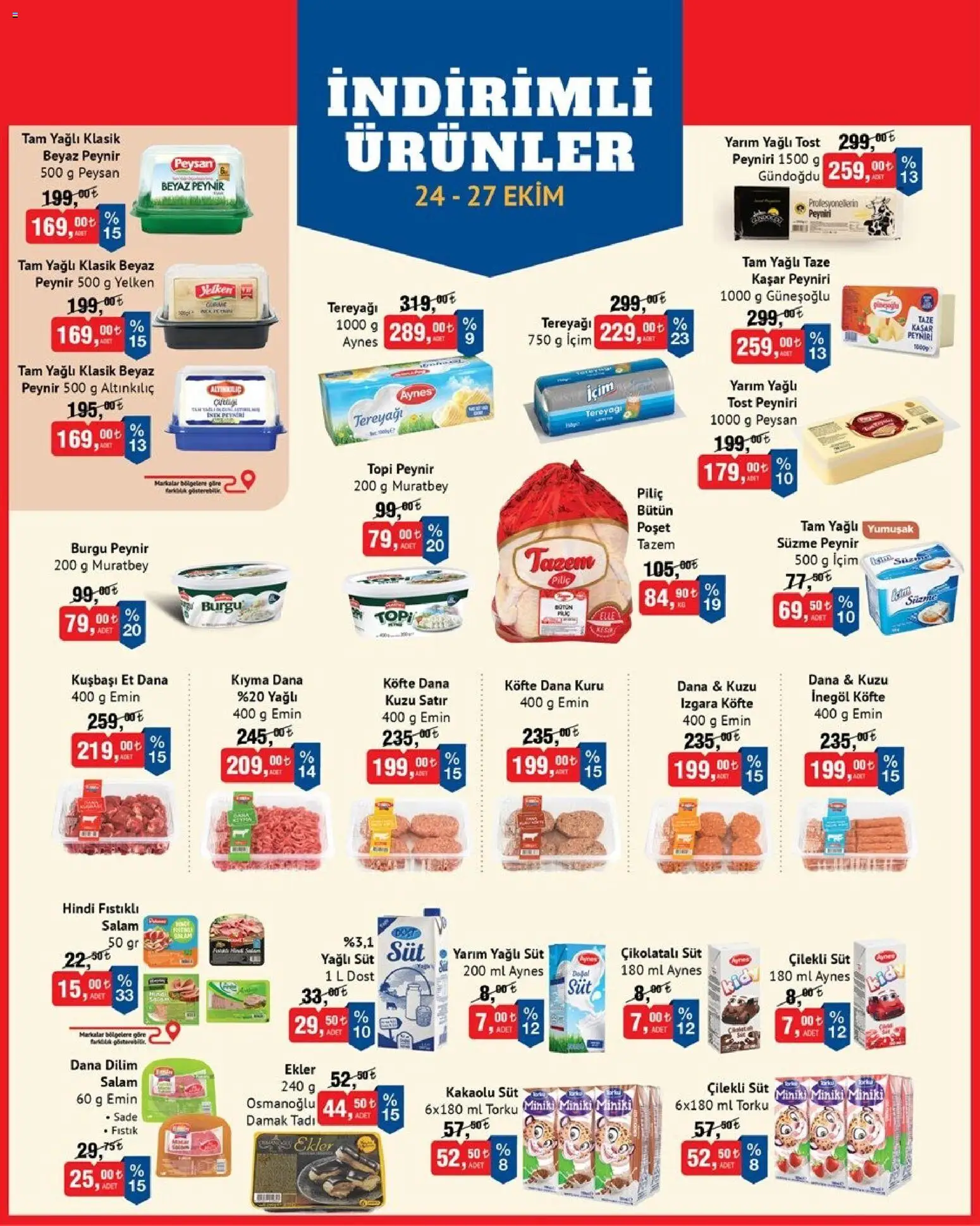 BİM Katalog bu hafta (24 Ekim 2025) - Aktüel Broşür - Sayfa numarası 1