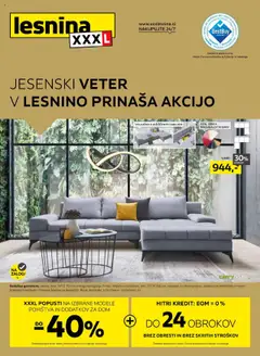 Predogled kataloga iz trgovine XXXL Lesnina veljaven od 01.09.2025