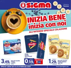 Anteprima dell'opuscolo Attuale volantino dal negozio SIGMA valido da 12/02/2026