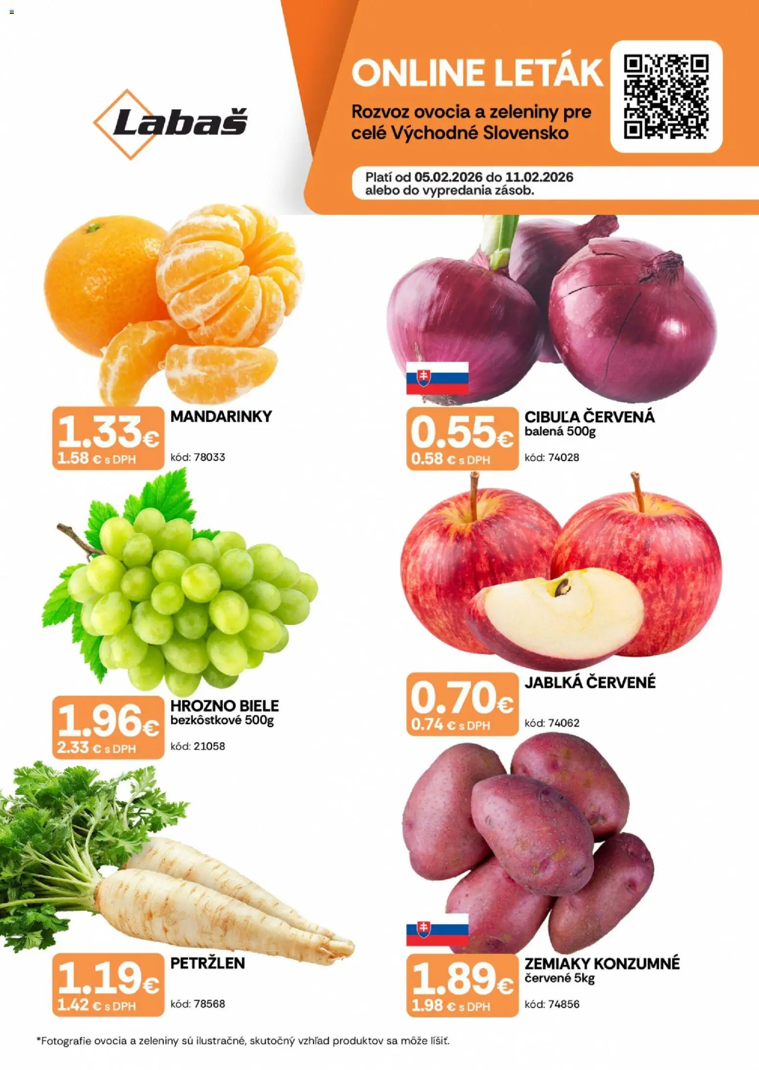 Náhľad Labaš letáku platného od 05.02.2026