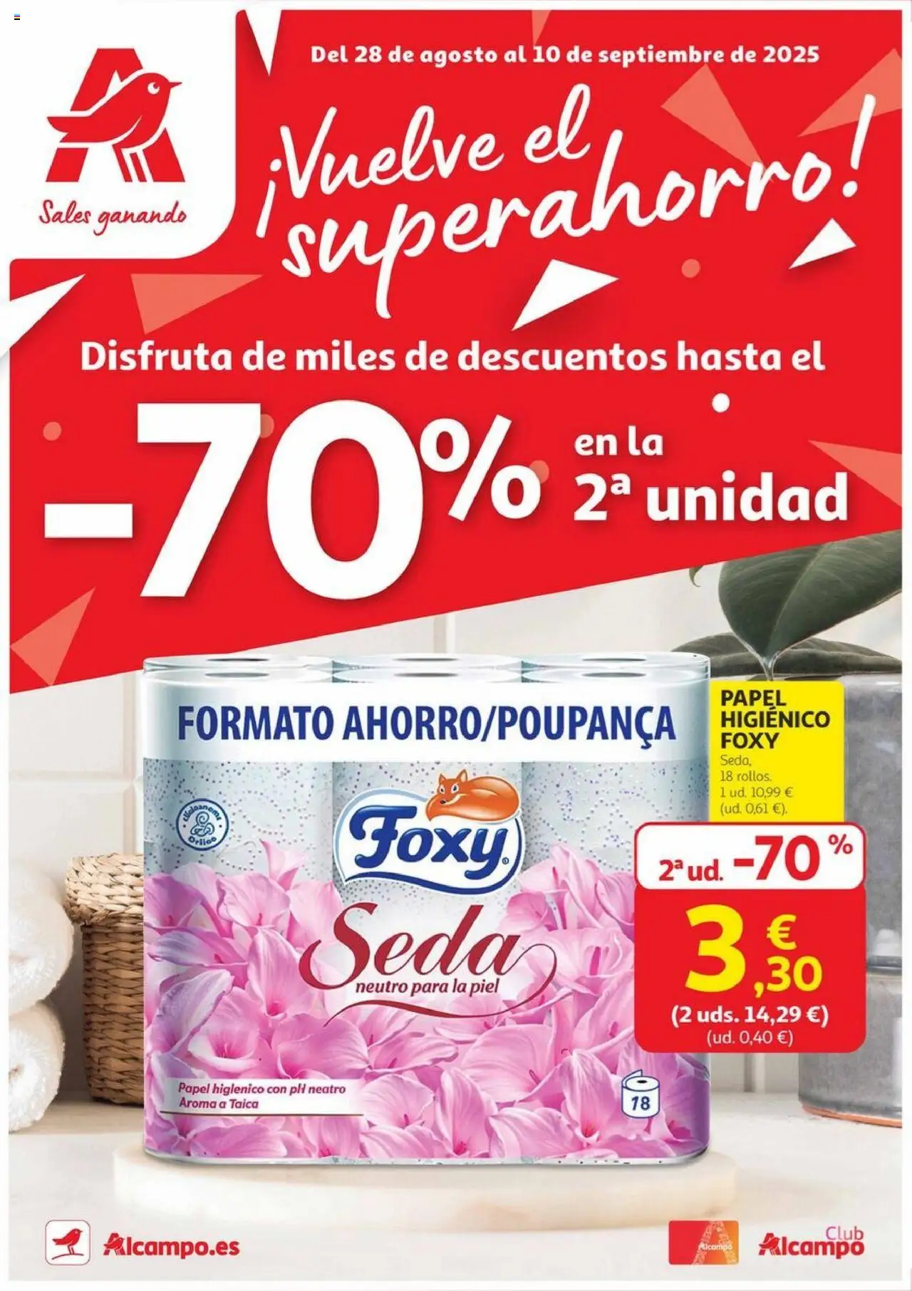 Alcampo folleto 28/08/2025 - 10/09/2025 > Canarias