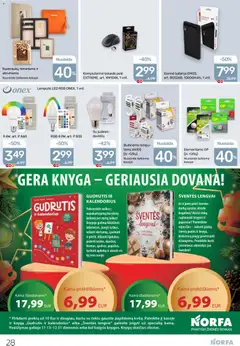 NORFA parduotuvės leidinio Leidinys galiojančio nuo 2025.11.13 peržiūra | puslapis: 28