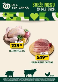 Pregled Tekijanka kataloga - važi od 13.02.2026