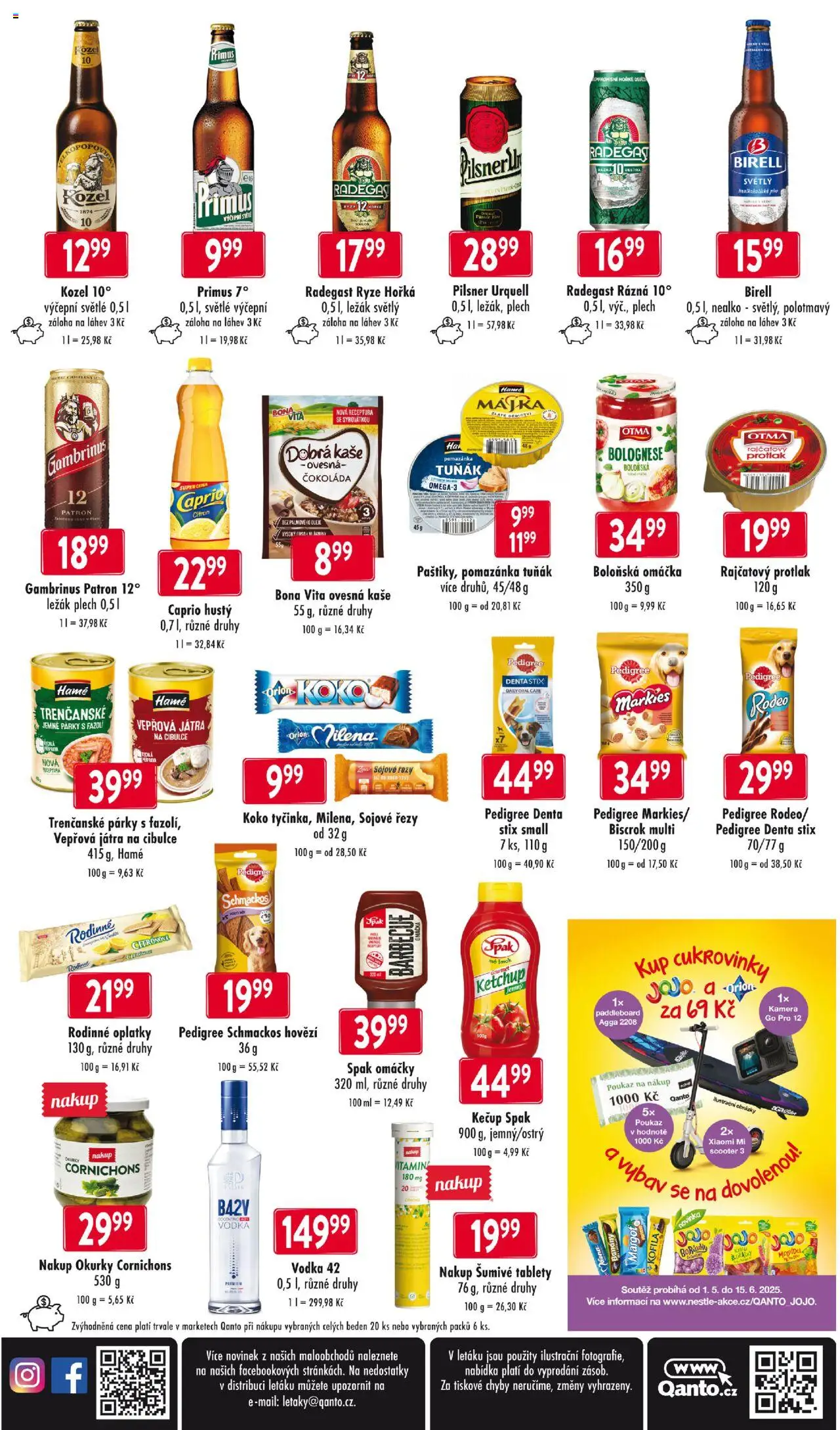  Astur & Qanto Leták (22.05.2025 - 28.05.2025) - strana 4 - Oleje, Ovesná kaše, Kozel, Hovězí, Kečup, Vodka 42, Kaše, Pedigree
