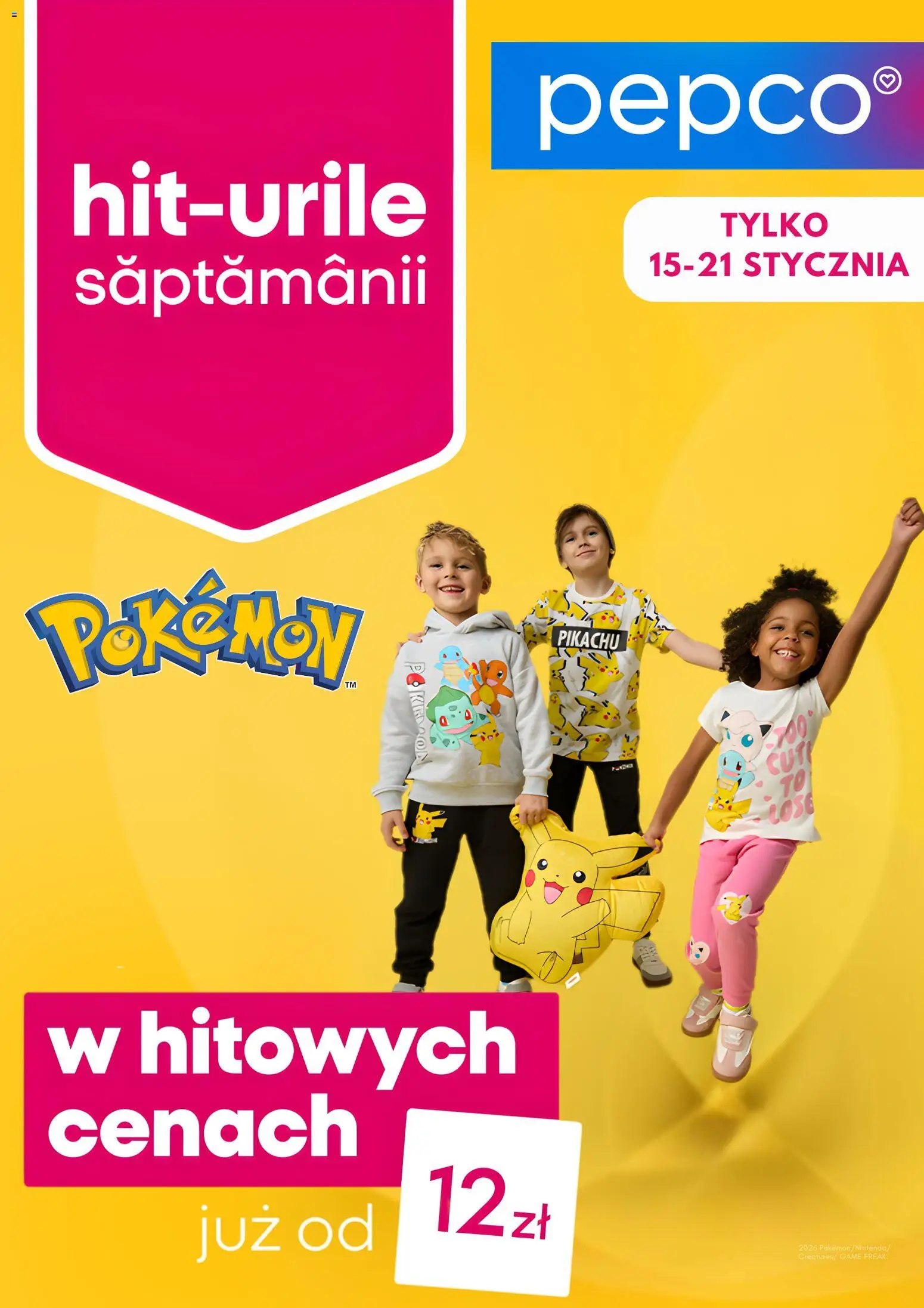 Pogląd gazetki "Gazetka" ze sklepu Pepco ważnej od 15.01.2026