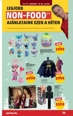 PENNY - Akciós újság PENNY megtekintése, amely érvényes 2025.11.27.-től | Oldal: 40