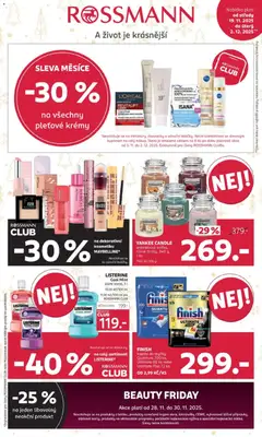 Náhled nabídky: Rossmann Black Friday platný od 19.11.2025