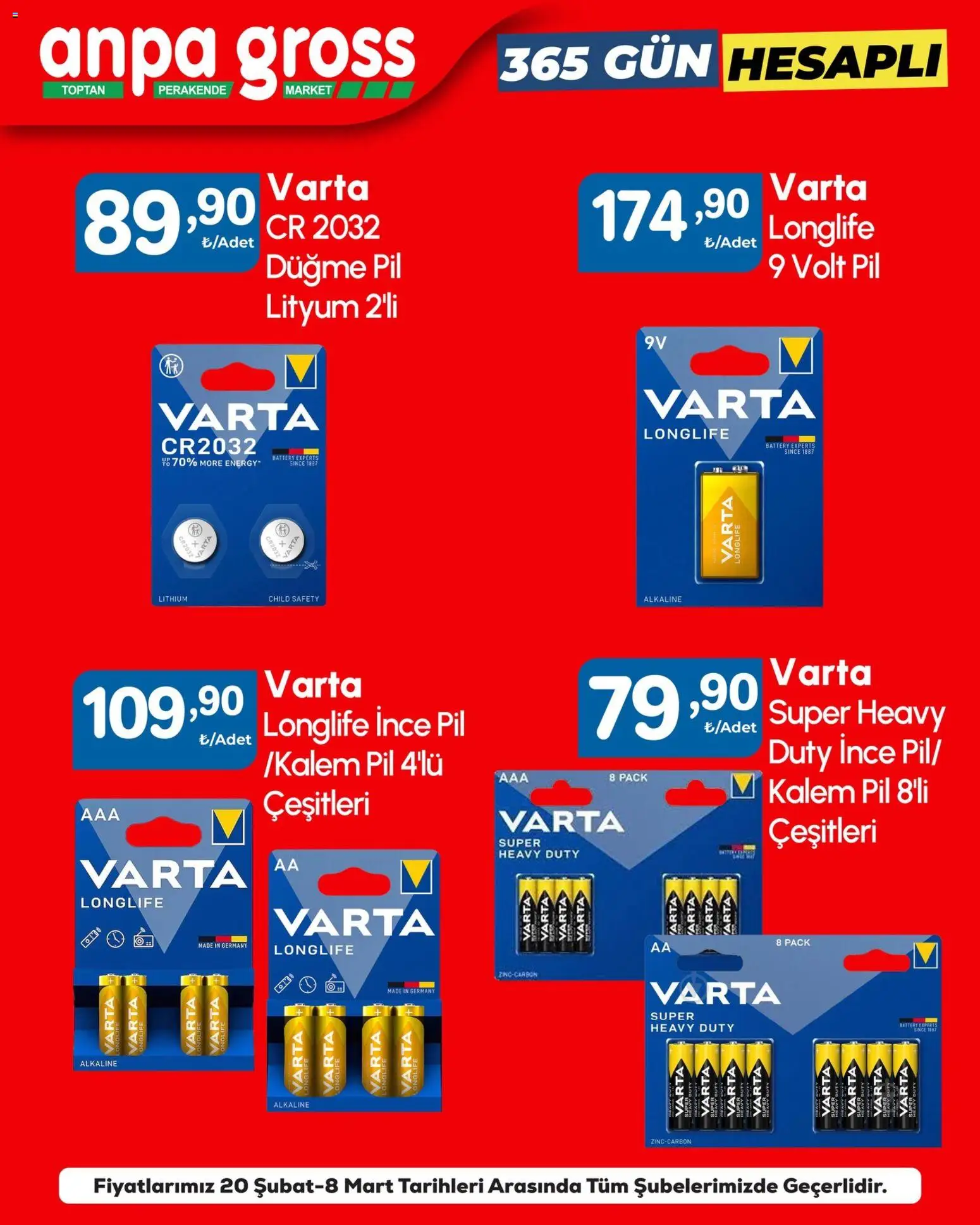 Anpa Gross İndirim 20.02.2026 - Broşürünün önizlemesi