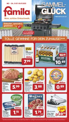 Vorschau von dem Prospekt des Geschäftes Famila Nordwest, gültig ab dem 21.07.2025
