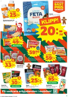 Förhandsgranska reklamblad Aktuella reklamblad Coop Forum från butik Coop Forum gäller från 01/12/2025 | Sida: 3