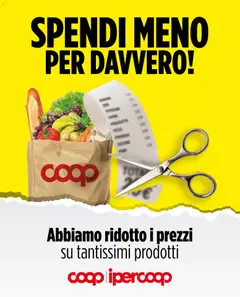 Anteprima dell'opuscolo Volantino Spendi meno per davvero! dal negozio COOP valido da 29/01/2026