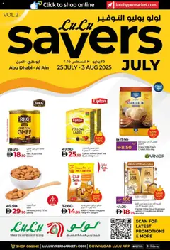 Preview of the catalogue June Savers - Abu Dhabi & Al Ain of store Lulu Hypermarket valid from 25 Jul, 2025