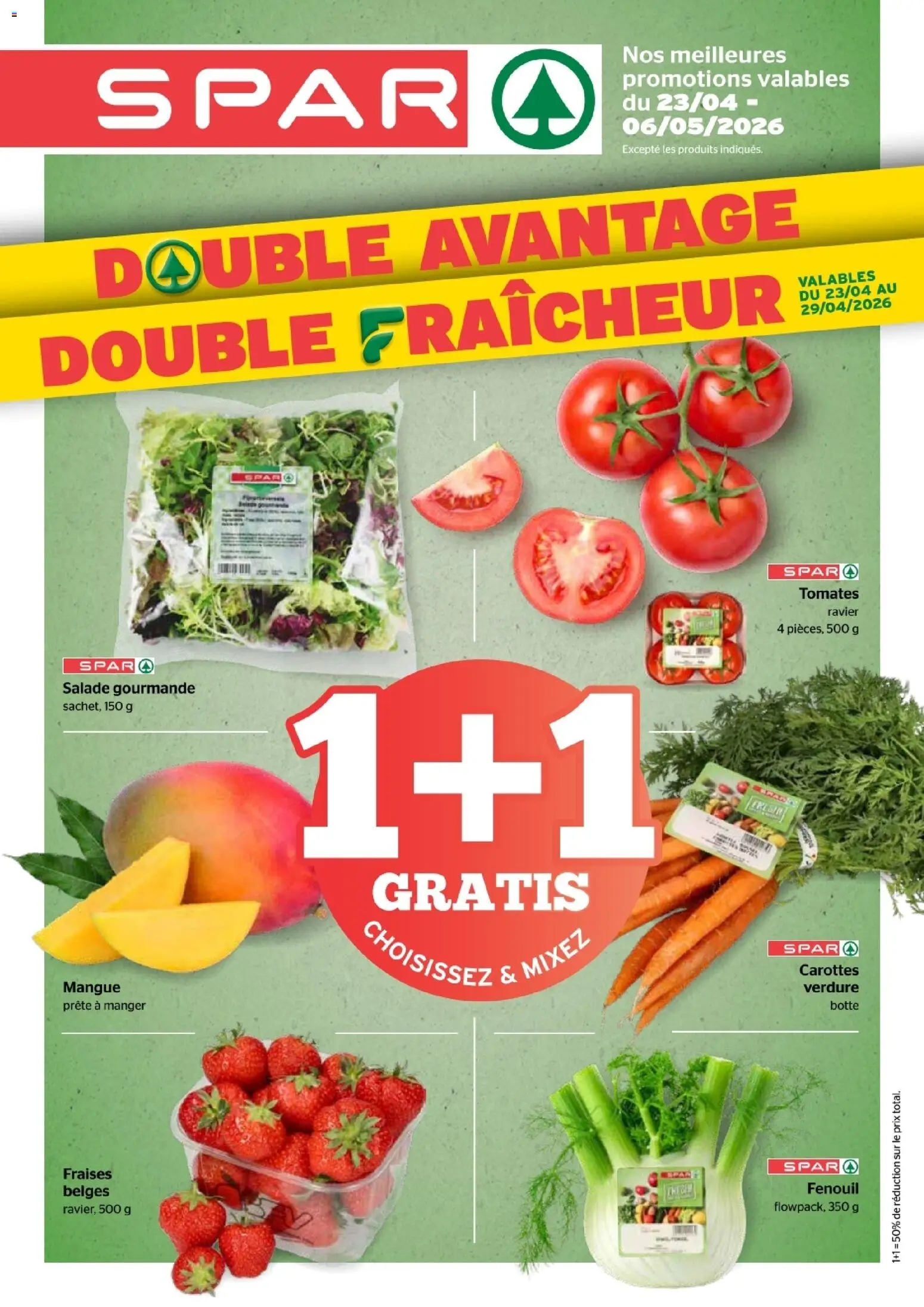 Voorbeeld van Spar Express Publicité van winkel Spar Express geldig vanaf 23/04/2026