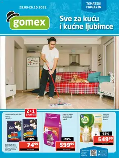 Pregled Gomex kataloga - važi od 29.09.2025