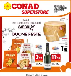 Anteprima dell'opuscolo Volantino Superstore Campania dal negozio Conad valido da 10/12/2025