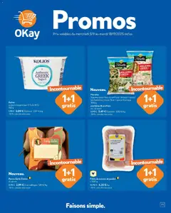 Voorbeeld van Publicité van winkel OKay geldig vanaf 05/11/2025