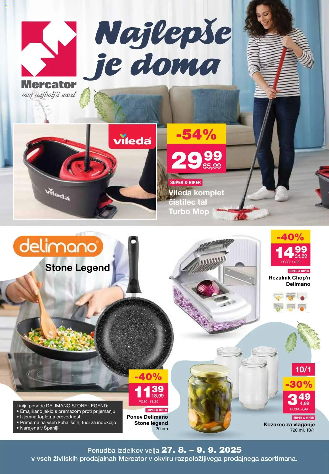 Mercator Katalog najlepše je doma od 27.08.2025 - aktualna ponudba - stran 1