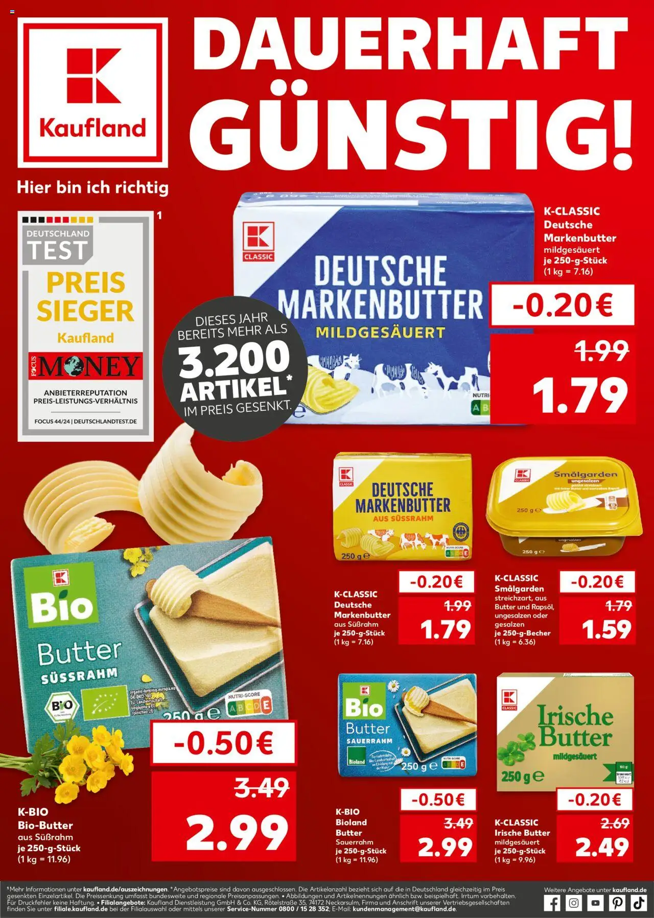 Kaufland DE shop DE Folder geldig vanaf 16-09-2025 - Paginanummer 1