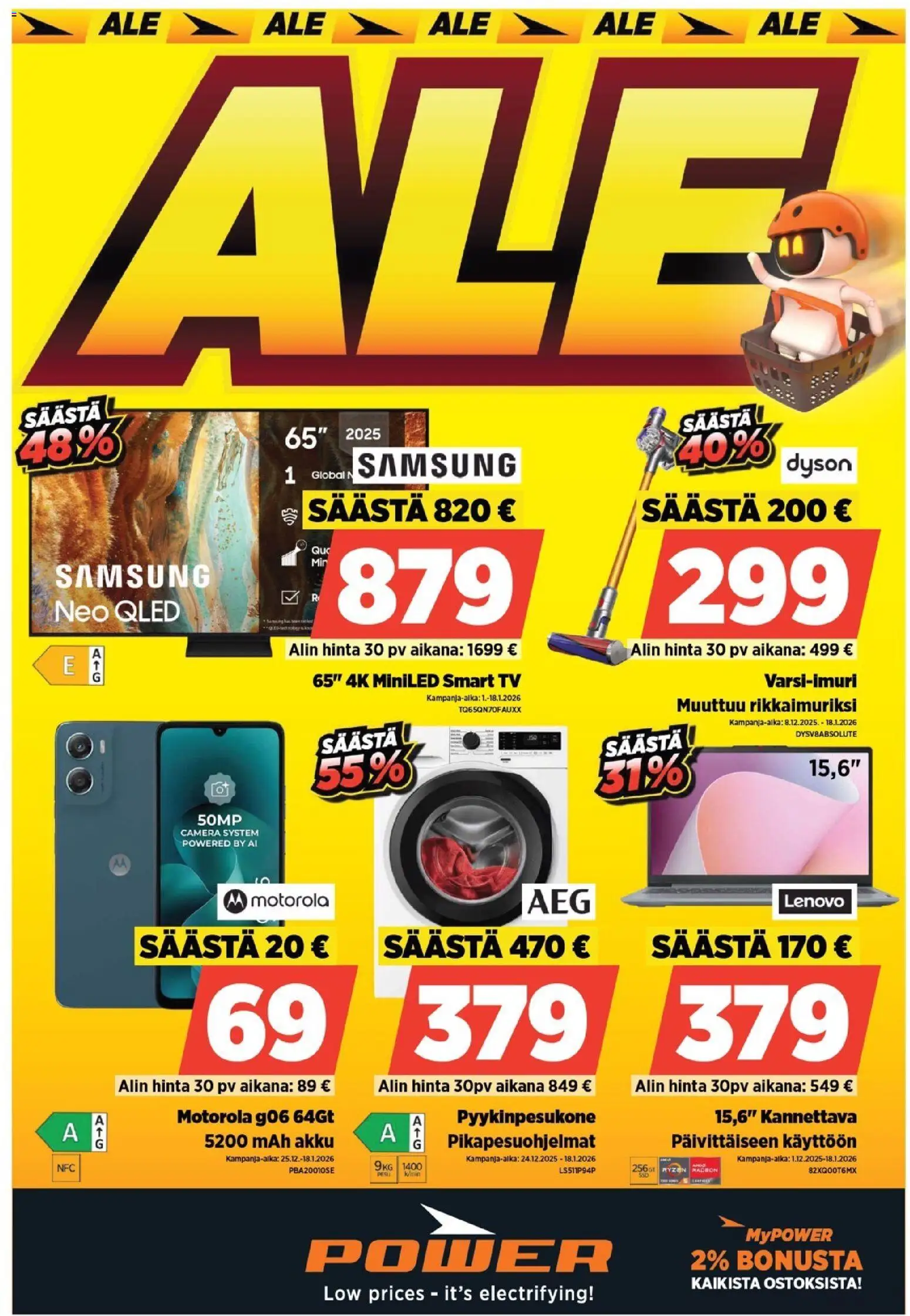 Kaupan Power Tarjoukset esikatselu, voimassa 01/01/2026