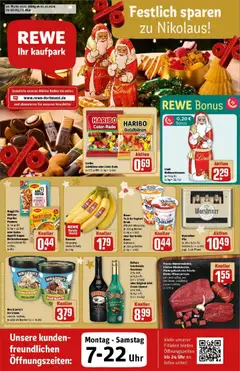 Vorschau von dem Prospekt des Geschäftes Rewe, gültig ab dem 01.12.2025