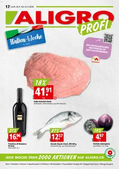 Vorschau des Merkblatts Aligro aktionen vom Shop Aligro gültig von 20.04.2026 bis 25.04.2026