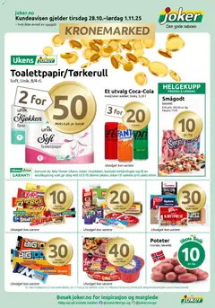 Forhåndsvis Kundeavis fra butikk Joker gyldig fra 28/10/2025