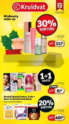 Voorbeeld van Folder week 52 van winkel Kruidvat geldig vanaf 22-12-2025