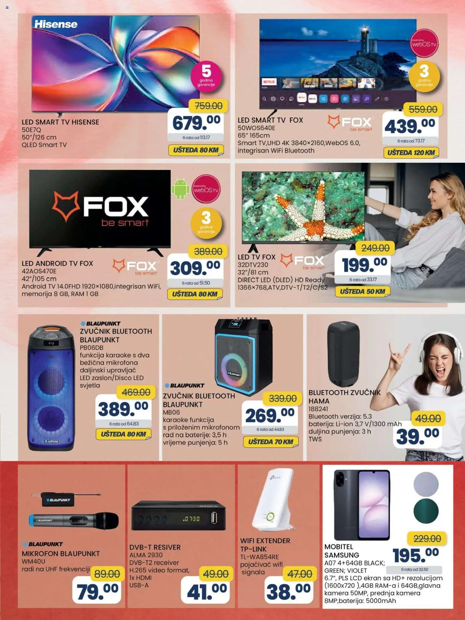 Pregled letka Katalog trgovine FIS vrijedi od 2025.12.23