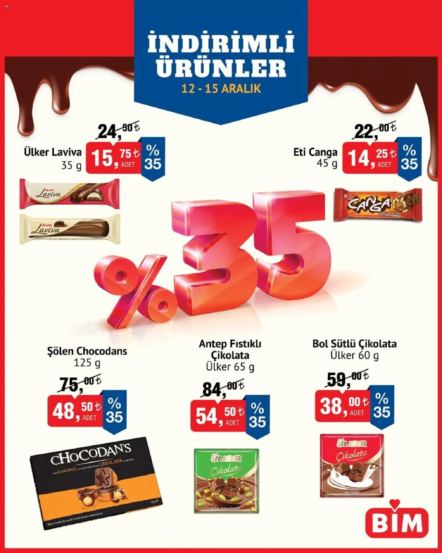 BİM İndirimli Ürünler 12.12.2025 - Broşürünün önizlemesi