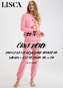 Predogled kataloga iz trgovine Lisca veljaven od 28.11.2025