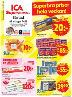 Förhandsgranska reklamblad Båstad från butik ICA Supermarket gäller från 23/02/2026