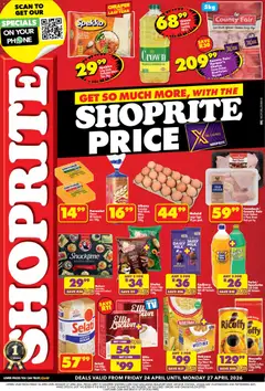 Preview of Shoprite flyer valid from 24/04/2026