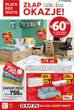 Pogląd gazetki "Promocje" ze sklepu Black Red White ważnej od 04.08.2025