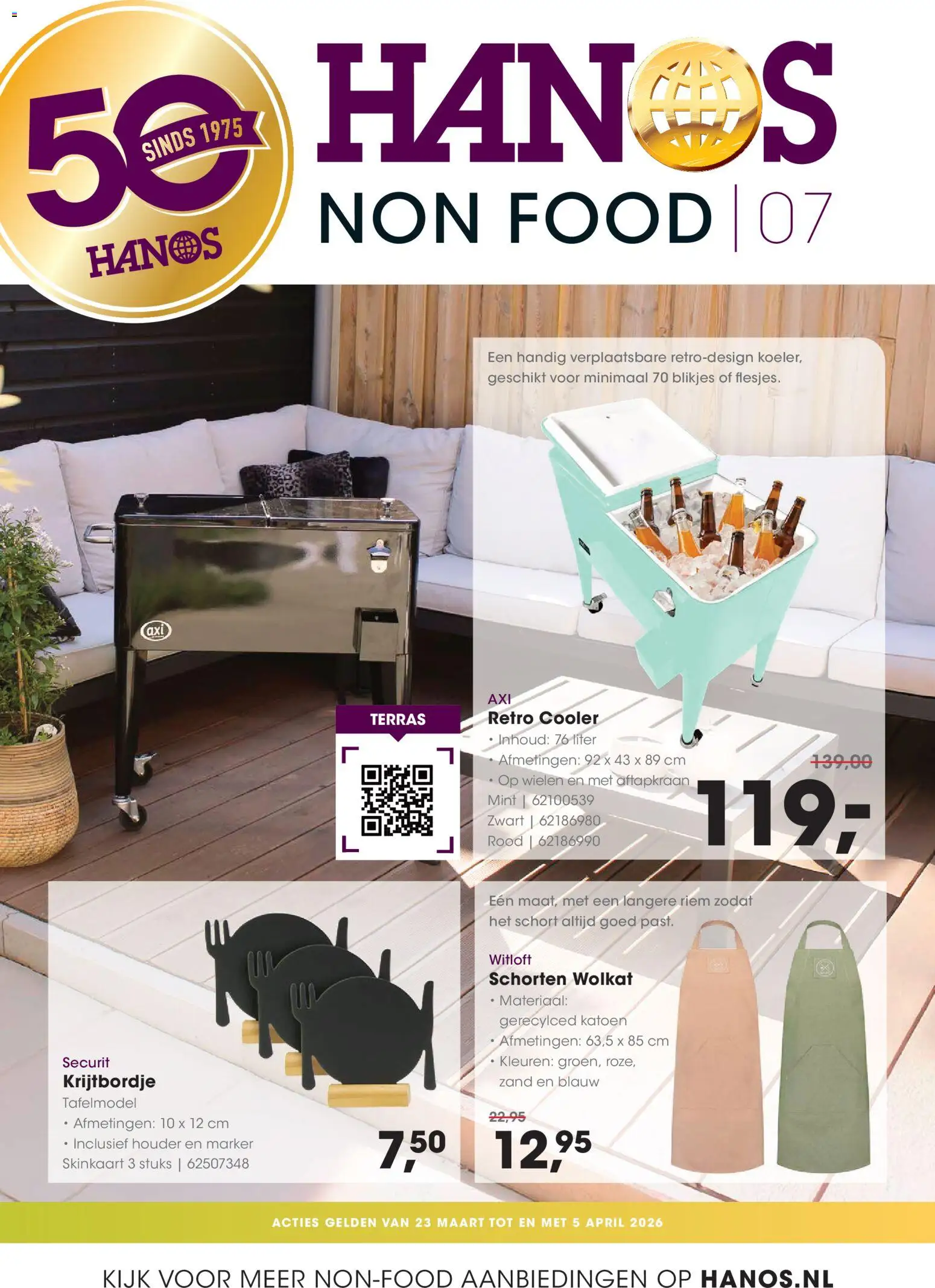 Voorbeeld van Hanos folder - Non food van winkel Hanos geldig vanaf 23-03-2026