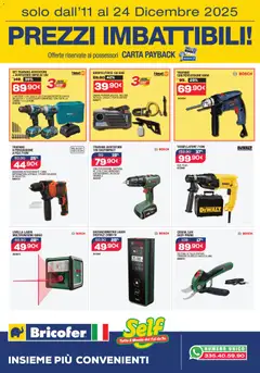 Anteprima dell'opuscolo Attuale volantino dal negozio Bricofer valido da 11/12/2025