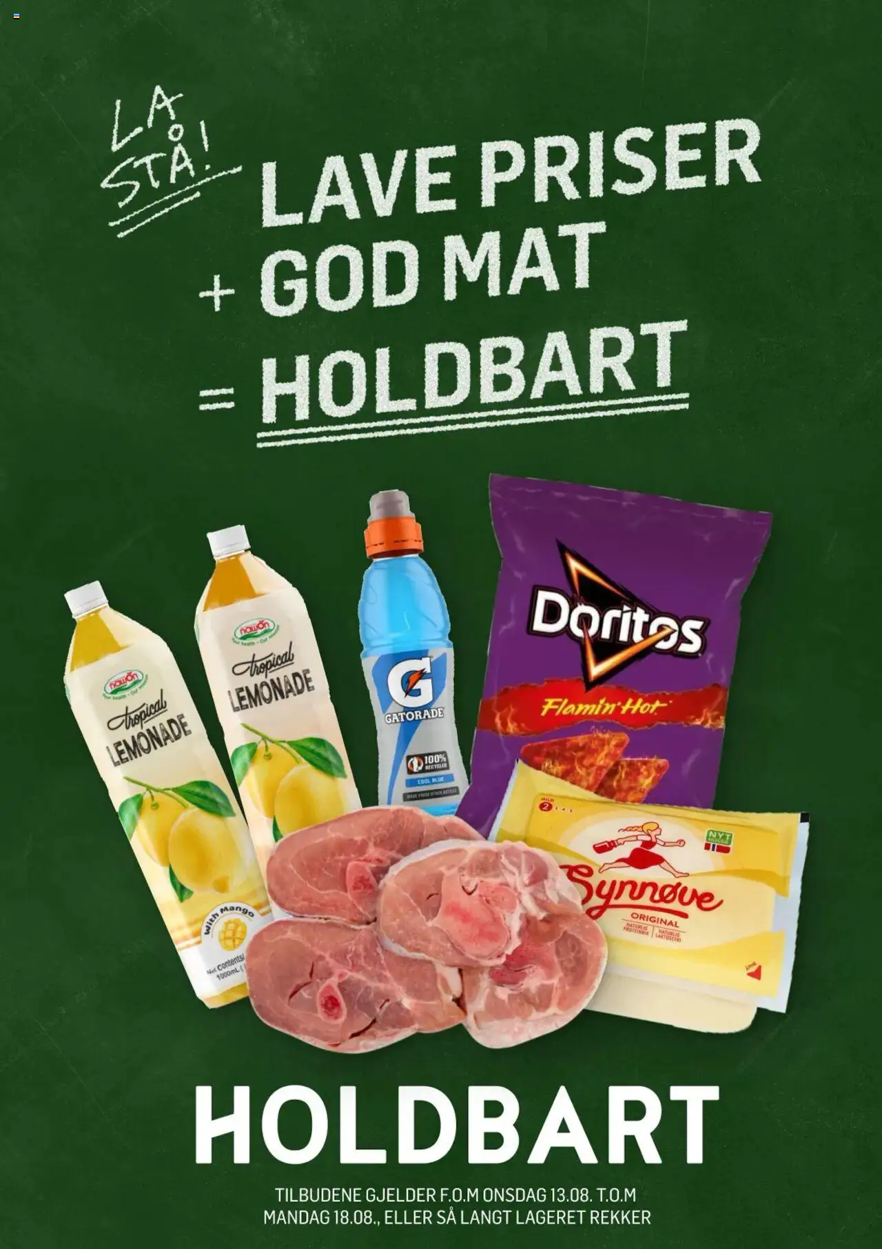 Kundeavis Holdbart gyldig fra 13/08/2025 - Sidenummer 1