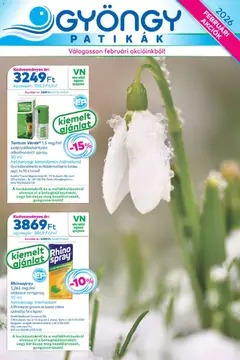 Gyöngy Patikák - Akciós újság Gyöngy Patikák megtekintése, amely érvényes 2026.02.01.-től