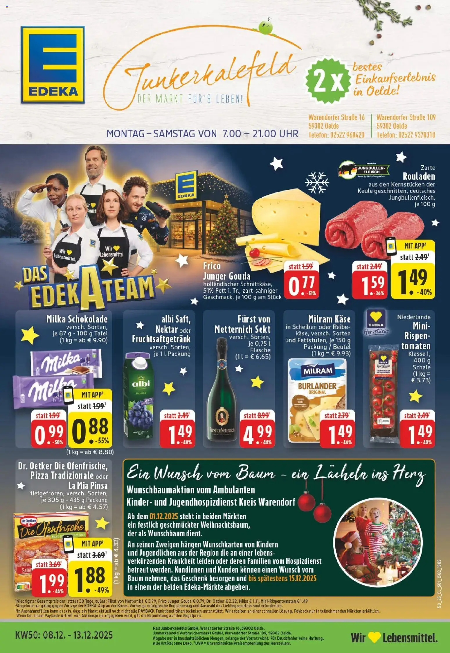 Vorschau von dem Prospekt des Geschäftes Edeka, gültig ab dem 07.12.2025