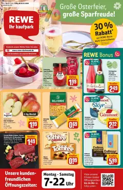 Vorschau von dem Prospekt des Geschäftes Rewe, gültig ab dem 30.03.2026