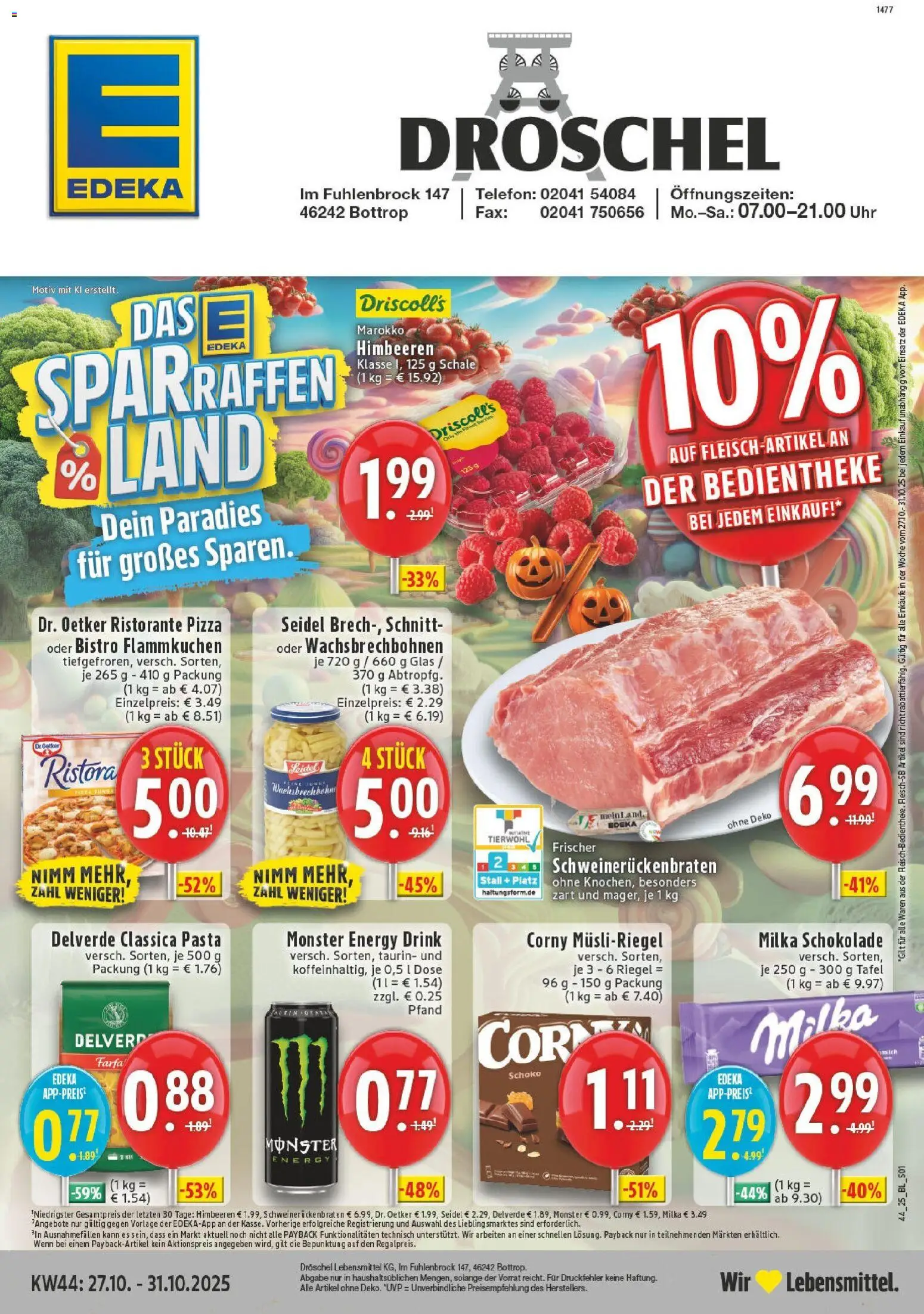 Vorschau von dem Prospekt des Geschäftes Edeka, gültig ab dem 26.10.2025