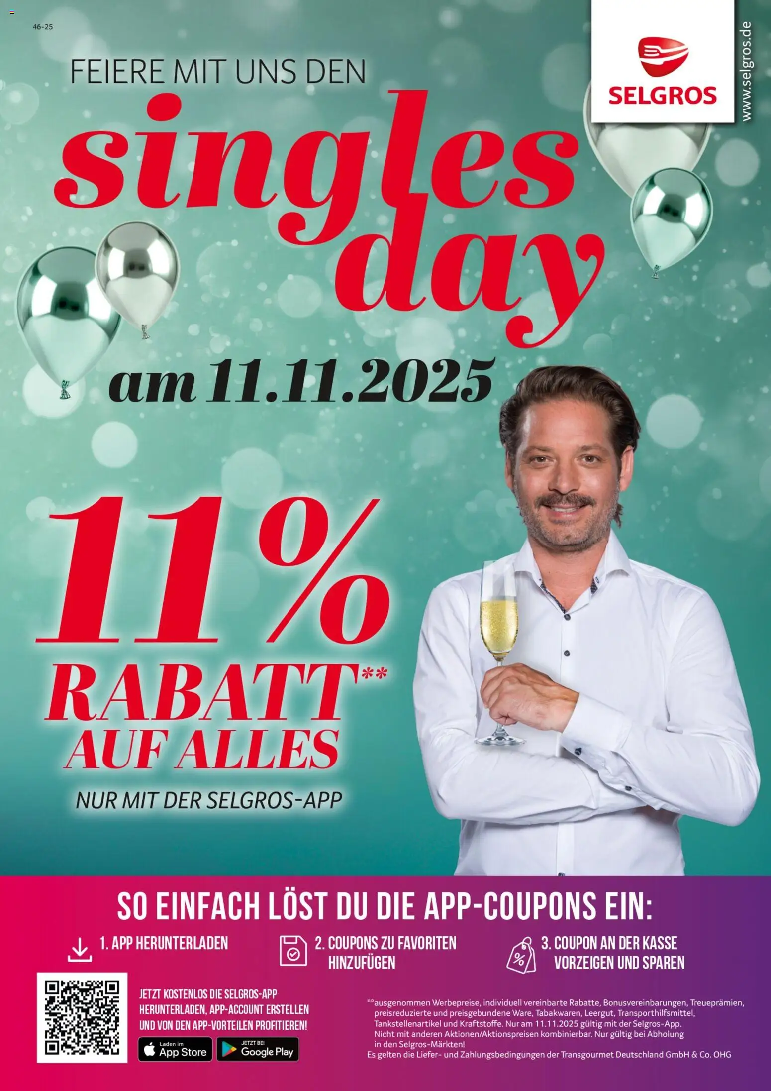 Vorschau von dem Prospekt des Geschäftes Selgros, gültig ab dem 11.11.2025