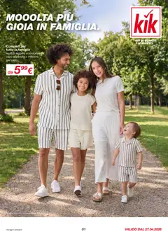 Anteprima dell'opuscolo KiK volantino dal negozio KiK valido da 27/04/2026