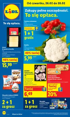 Pogląd gazetki "Gazetka" ze sklepu Lidl ważnej od 26.02.2026