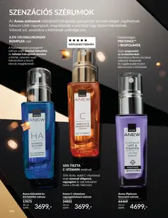 Avon - AVON online katalógus 2025 novemberi megtekintése, amely érvényes 2025.11.01.-től | Oldal: 246
