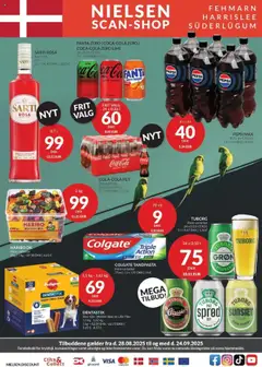 Eksempel på tilbudsavis Tilbudsavis fra butik Nielsen Discount gyldig fra 28/08/2025