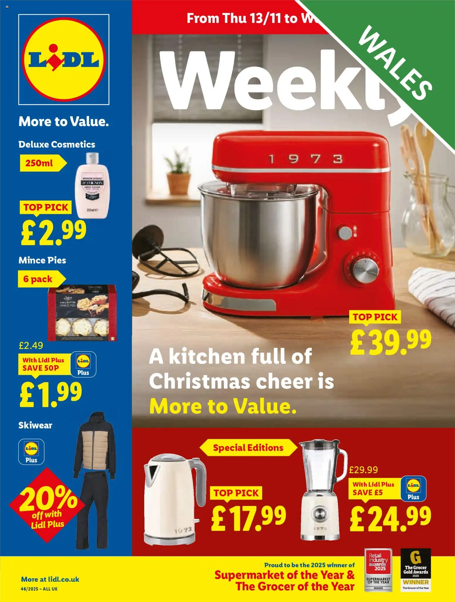 Preview of Lidl Lidl Weekly Wales valid from 13/11/2025