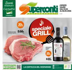 Anteprima dell'opuscolo Superconti volantino dal negozio Superconti valido da 23/04/2026